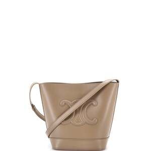 Celine Cuir Triomphe Bucket Bag Leather #223869C22B
